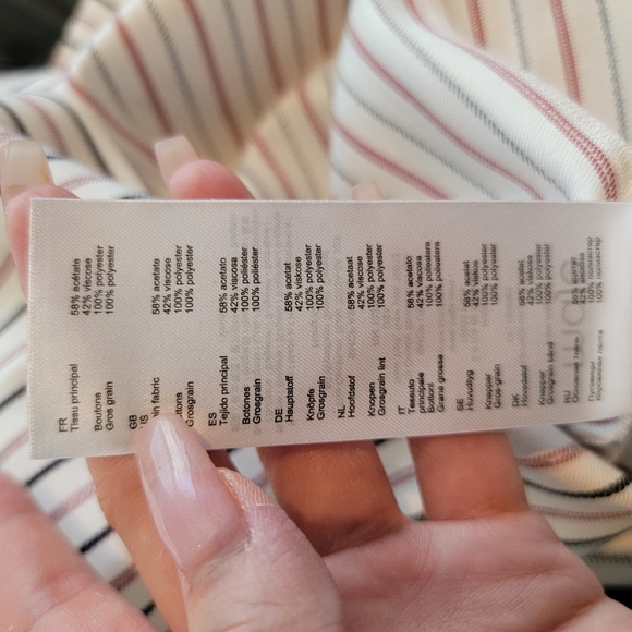 ❤️MAJE STRIPED SHIRT DRESS - Picture 12 of 12